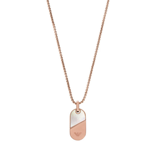 Women Couples Rose Gold Necklace