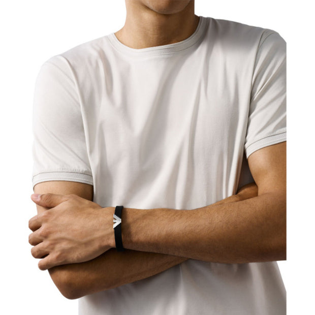 Men Eagle Logo Bracelet