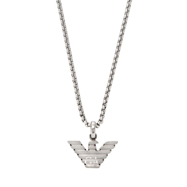 Men Eagle Logo Necklace