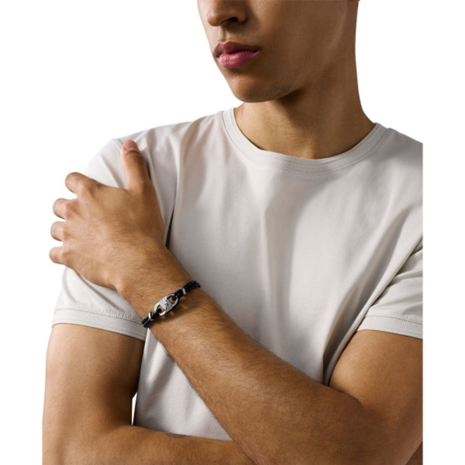 Men Eagle Logo Bracelet