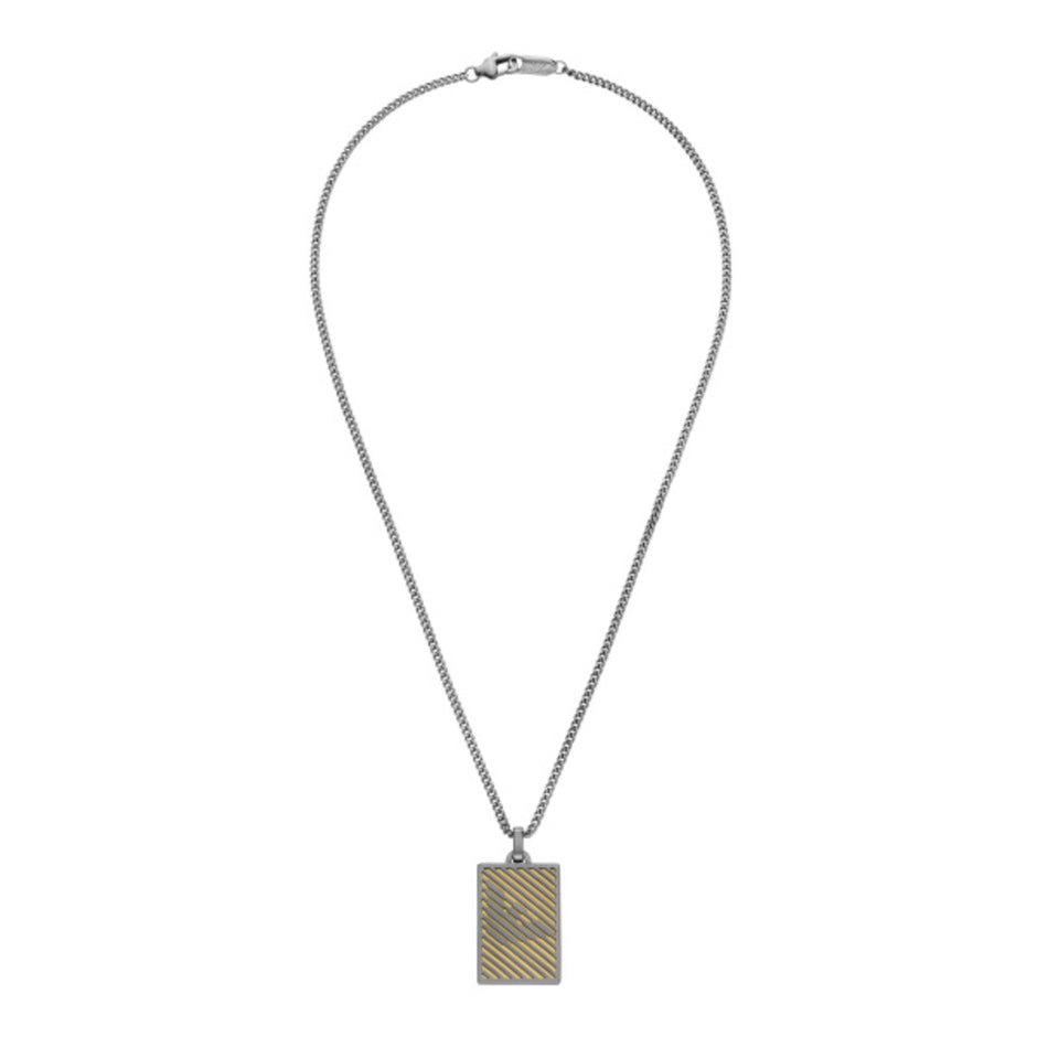 Men Eagle Logo Necklace