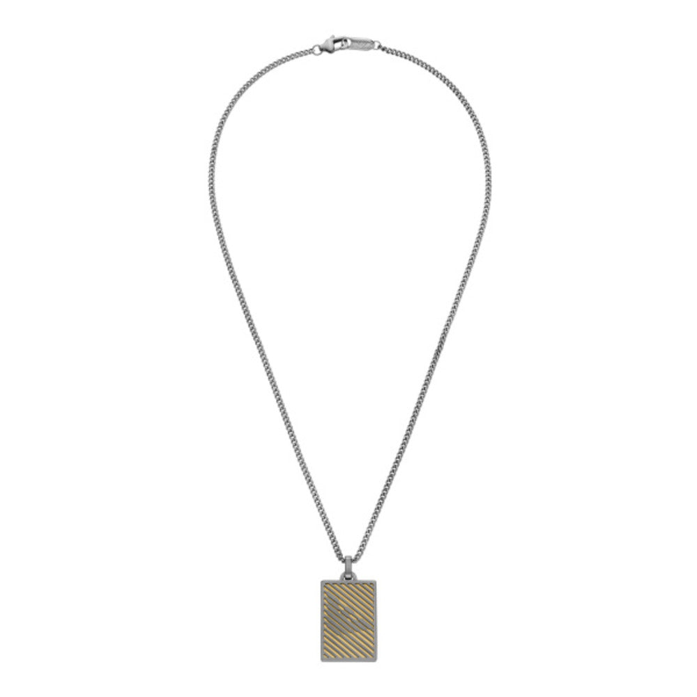 Men Eagle Logo Necklace