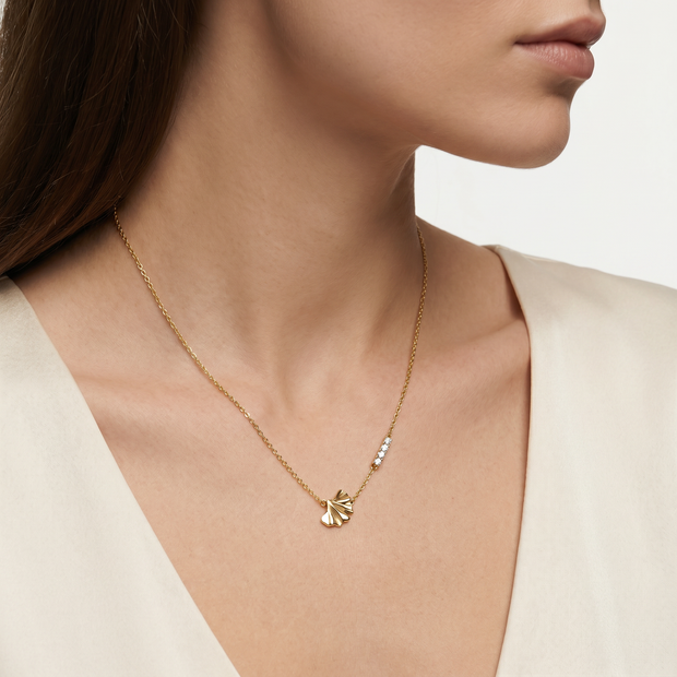 Women Sentimental Gold Necklace