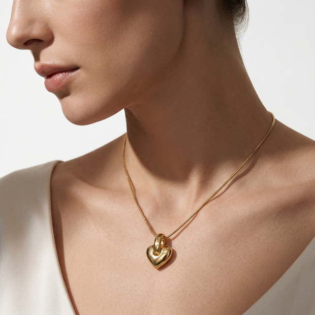 Women Sentimental Gold Necklace