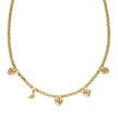 Women Sentimental Gold Necklace