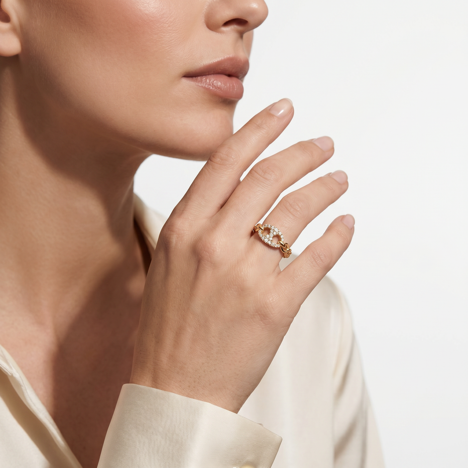Women Trend Gold Ring
