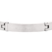 Men Eagle Logo Silver Bracelet