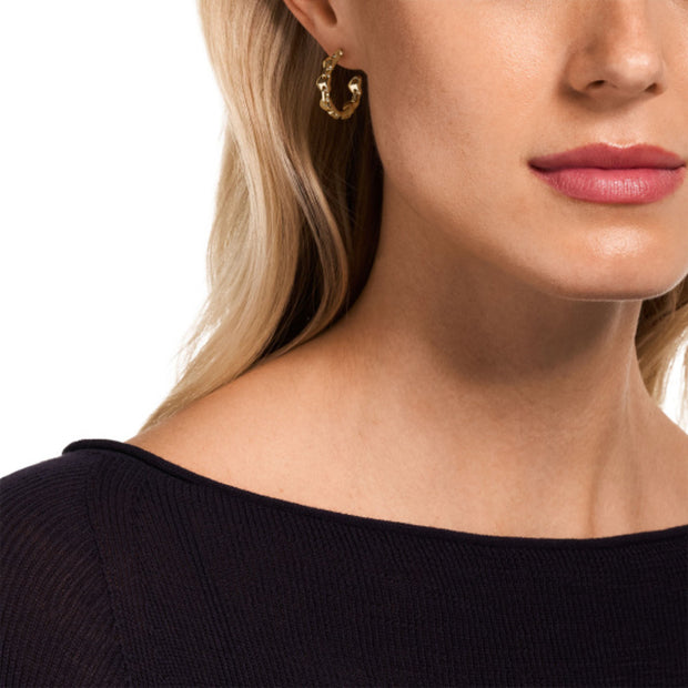 Women Sentimental Gold Earring