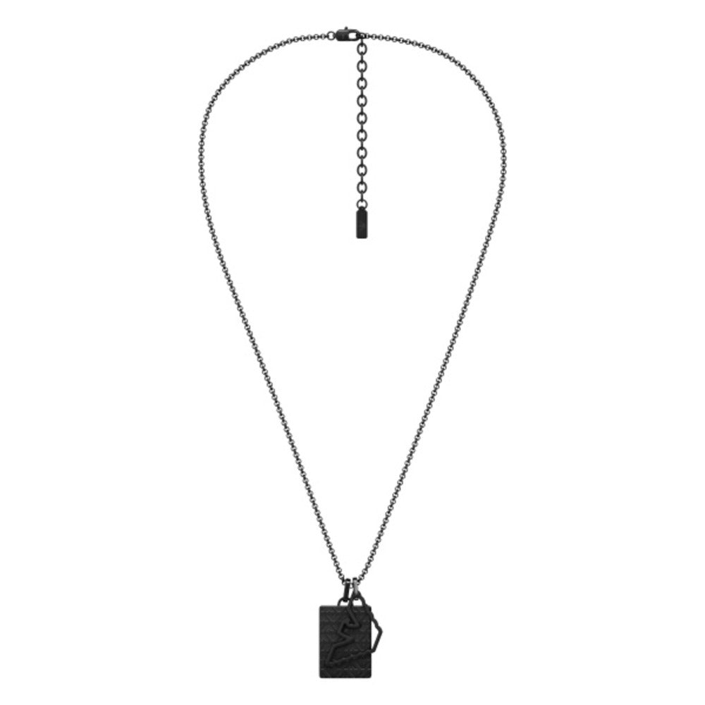 Men Eagle Logo Necklace