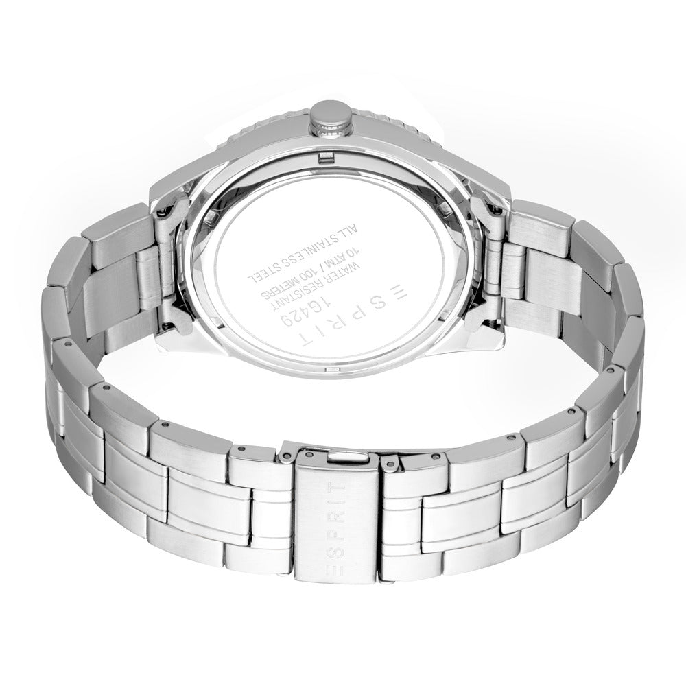 Men Waylon Silver 45mm Watch