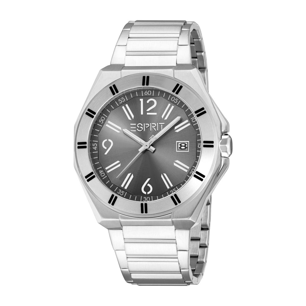 Men Asher Silver Watch