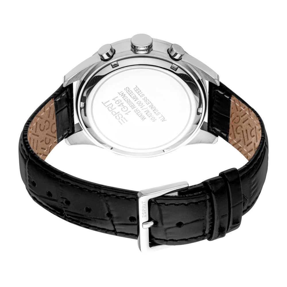 ساعة أوستن سوداء للرجال