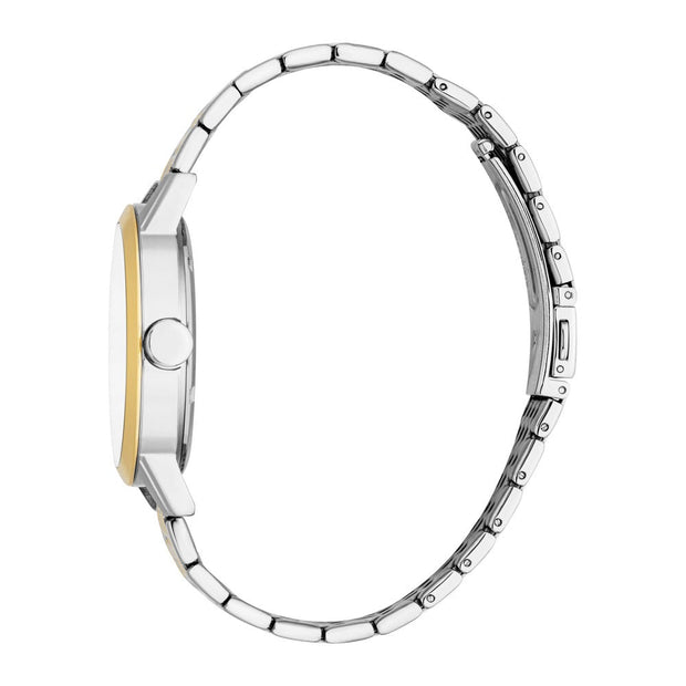 Men Benjamin Two Tone Watch