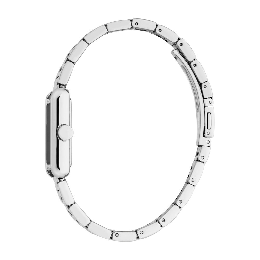 Women Avery Silver Rectangle Watch