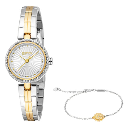 Women Fable Two Tone Watch Set
