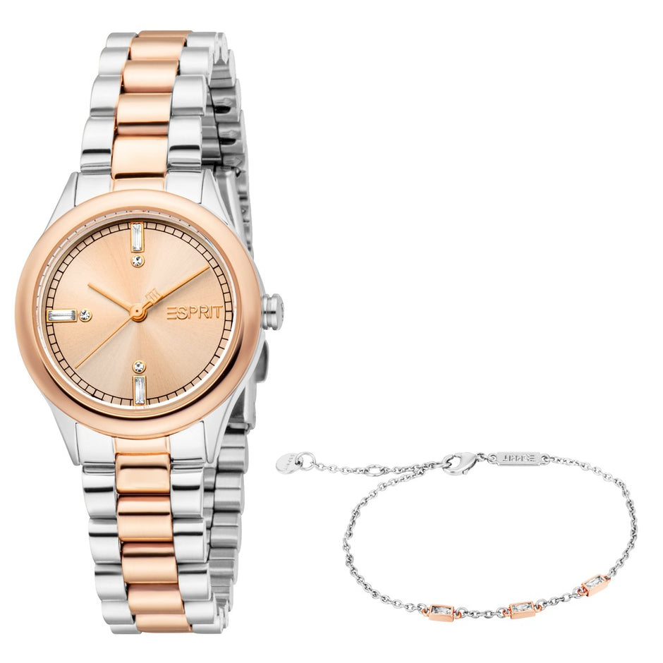Women Jessa Two Tone Watch Set