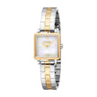 Women Square Two Tone Watch