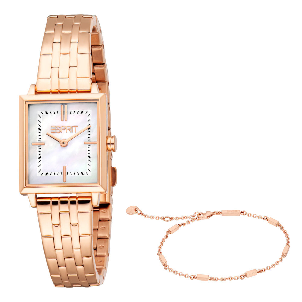 Women Amiri Rose Gold Watch Set