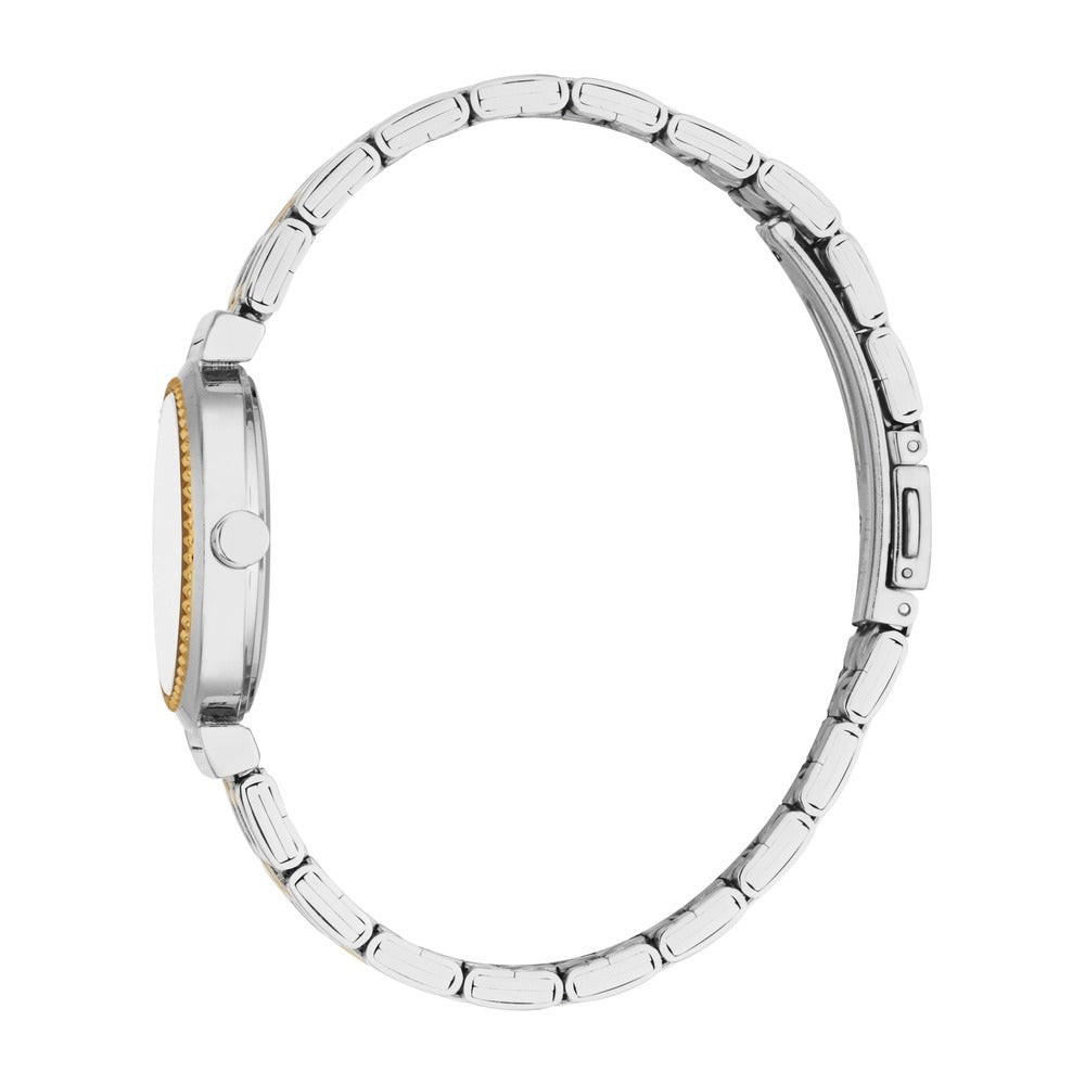 ساعة ليزلي ثنائية اللون نسائية 