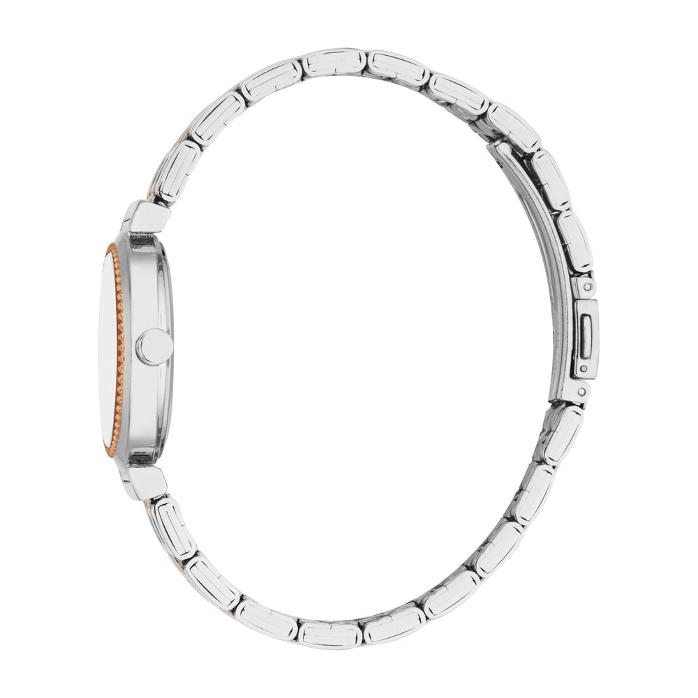 ساعة ليزلي ثنائية اللون نسائية