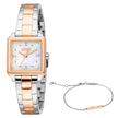 Women Sky Two Tone Watch Set