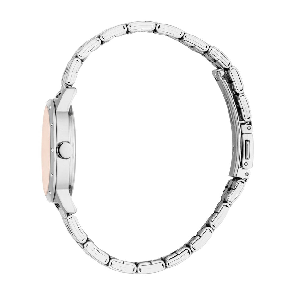 مجموعة ساعات كاثرين الفضية النسائية