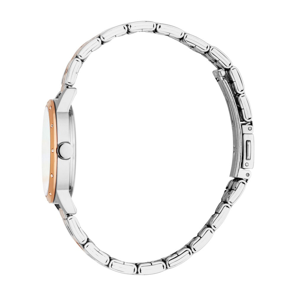 مجموعة ساعات كاثرين النسائية ثنائية اللون