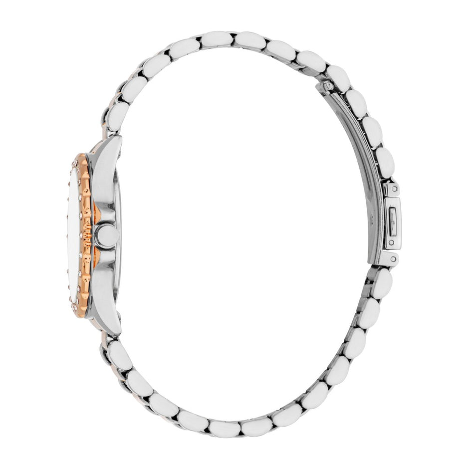 ساعة جولييتا ثنائية اللون نسائية 