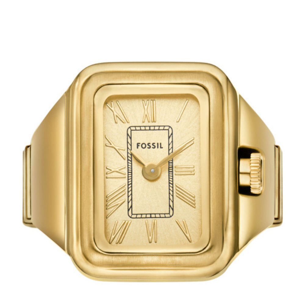 Women Raquel Gold Watch Ring