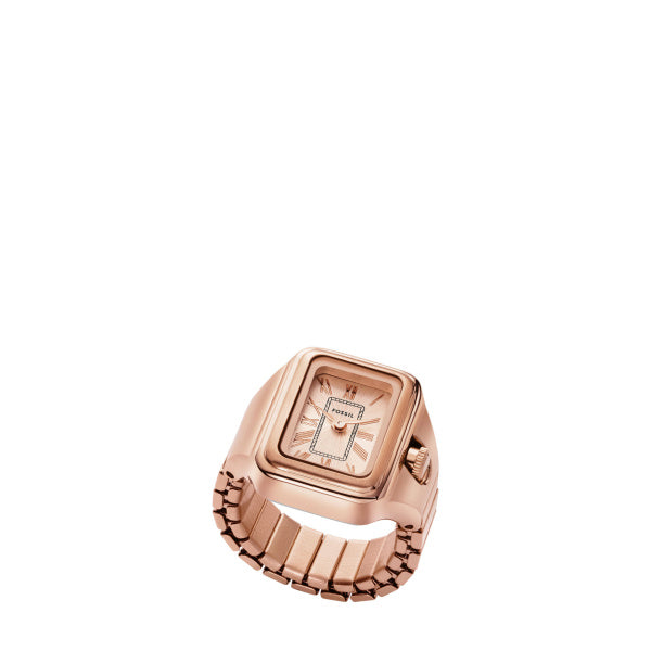 Women Raquel Rosegold Watch Ring