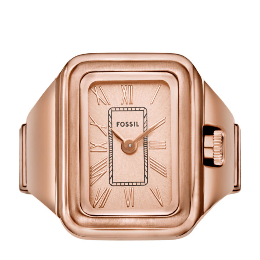 Women Raquel Rosegold Ring Watch