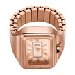 Women Raquel Rosegold Ring Watch