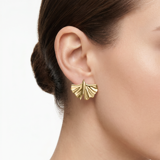 Women Trend Gold Earrings