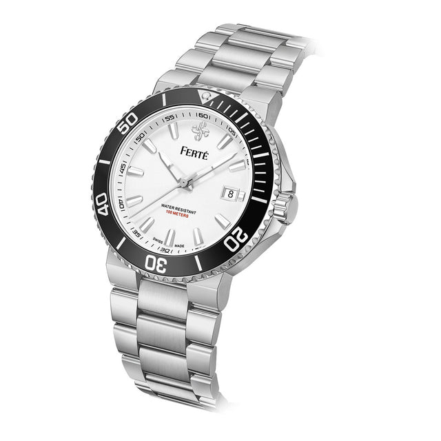 Men Silver Watch