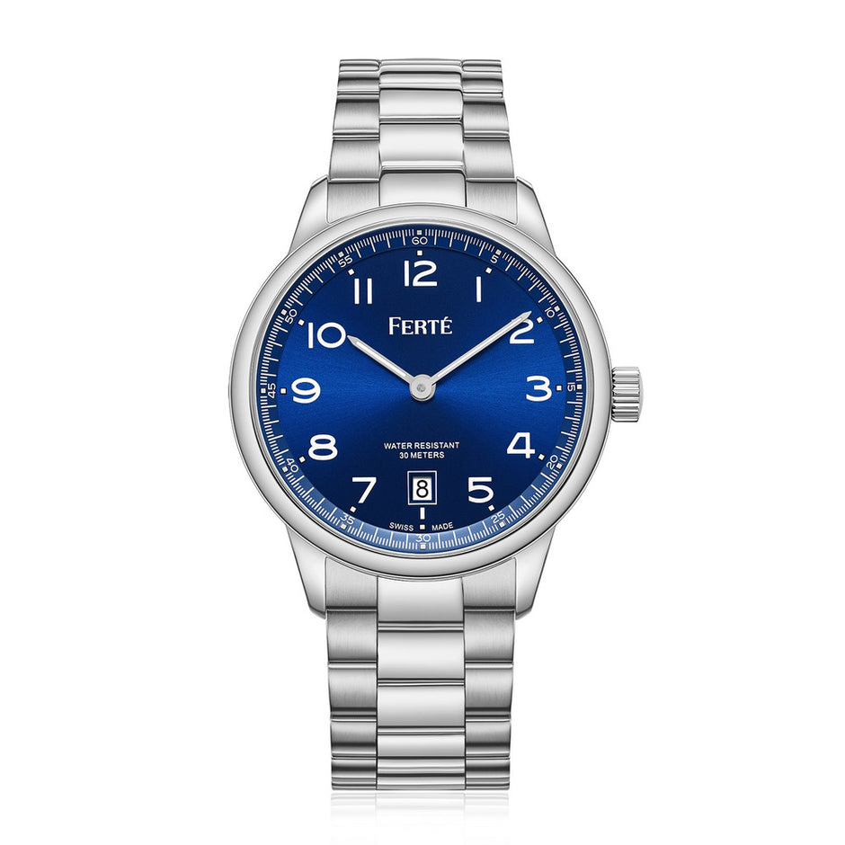 Men Silver Watch
