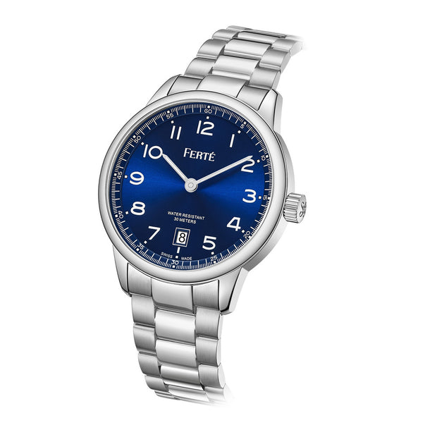 Men Silver Watch