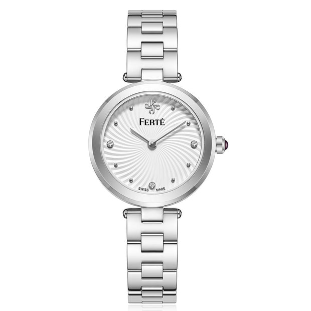 Women Silver Watch