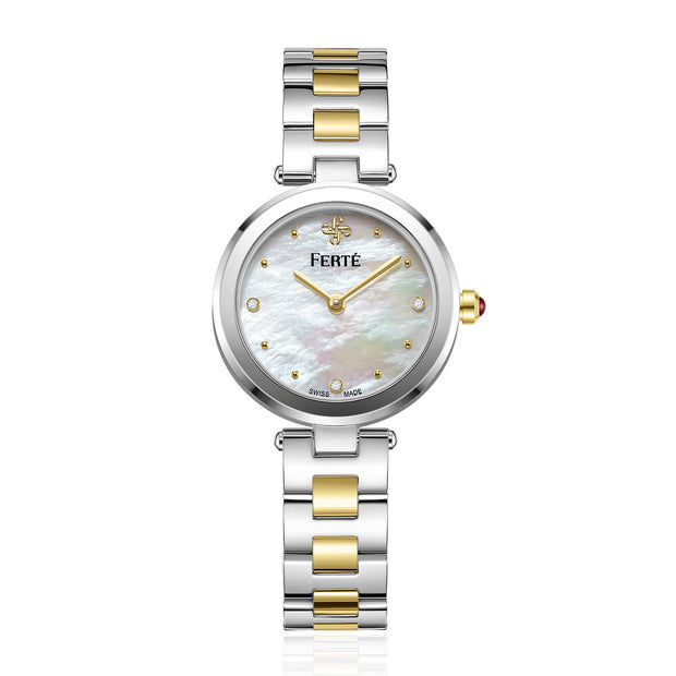 Women Two Tone Watch