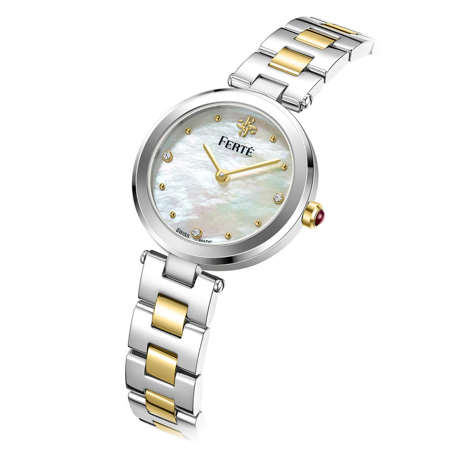 Women Two Tone Watch