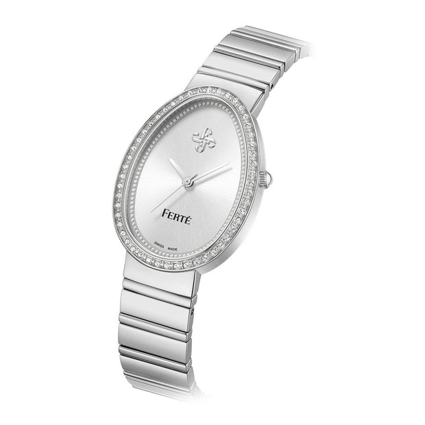 Women Silver Watch