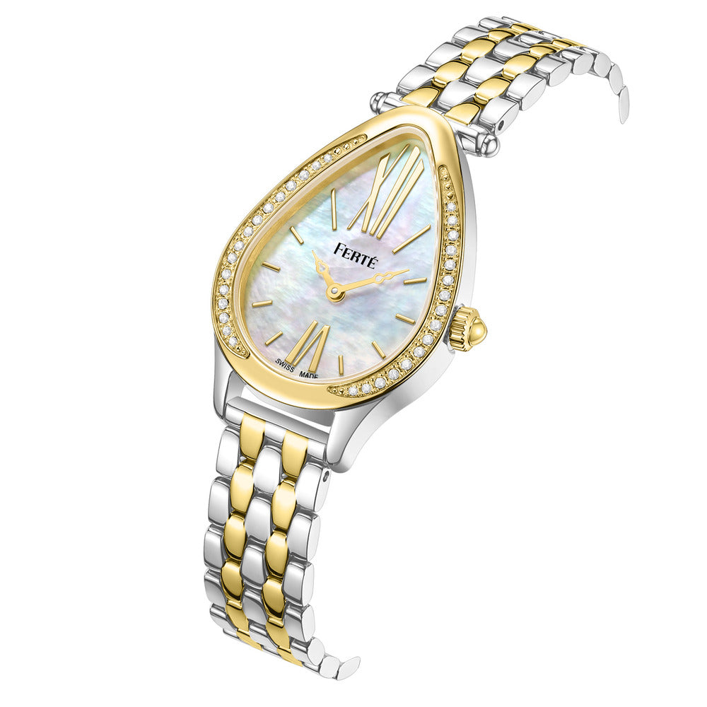 Women Two Tone Watch