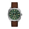 Men Machine Brown Watch