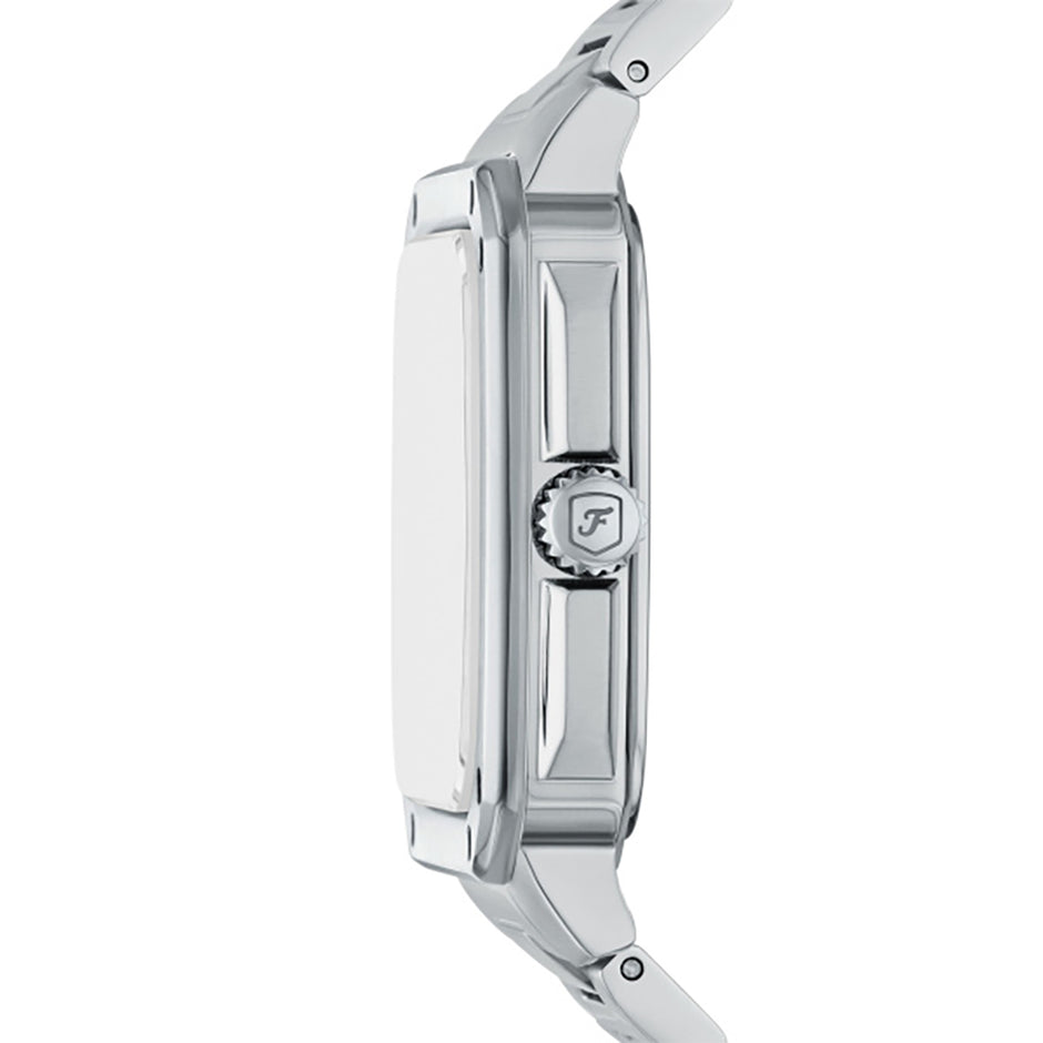 Men Crosby Silver Watch