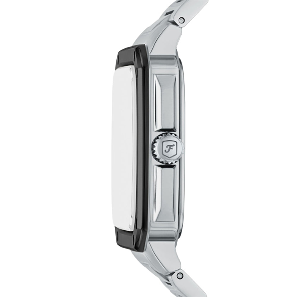 Men Crosby Silver Watch