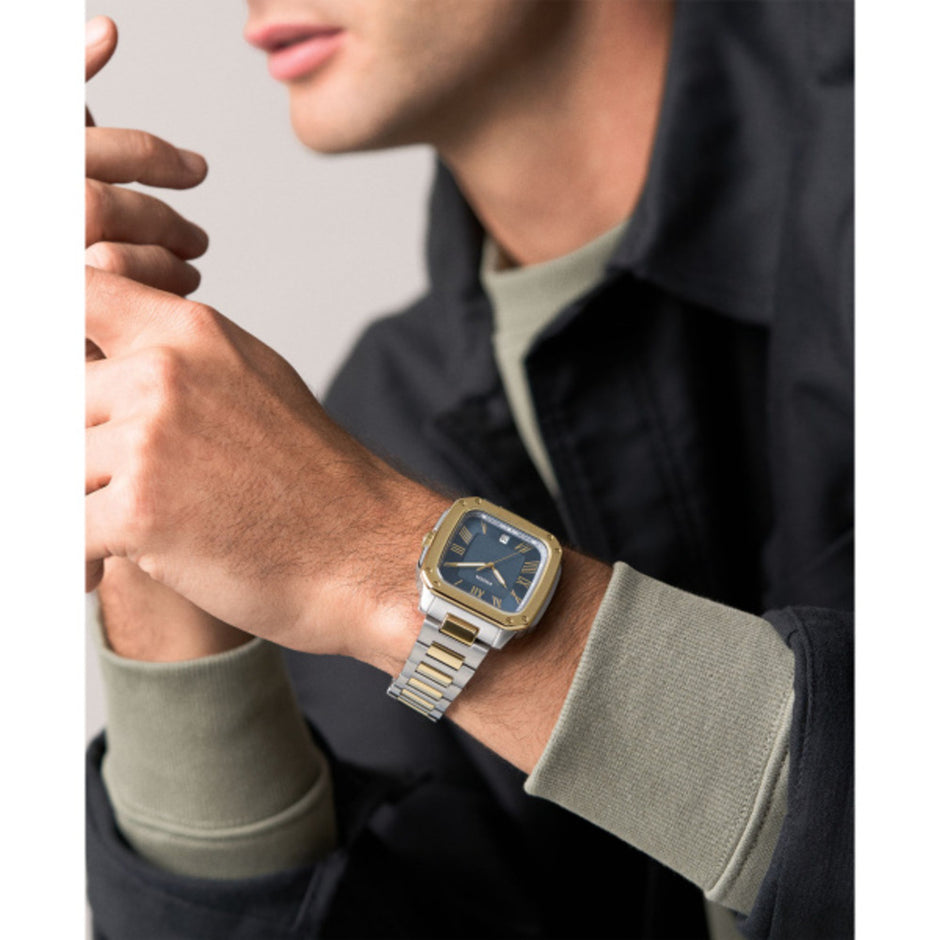 Men Crosby Silver Watch