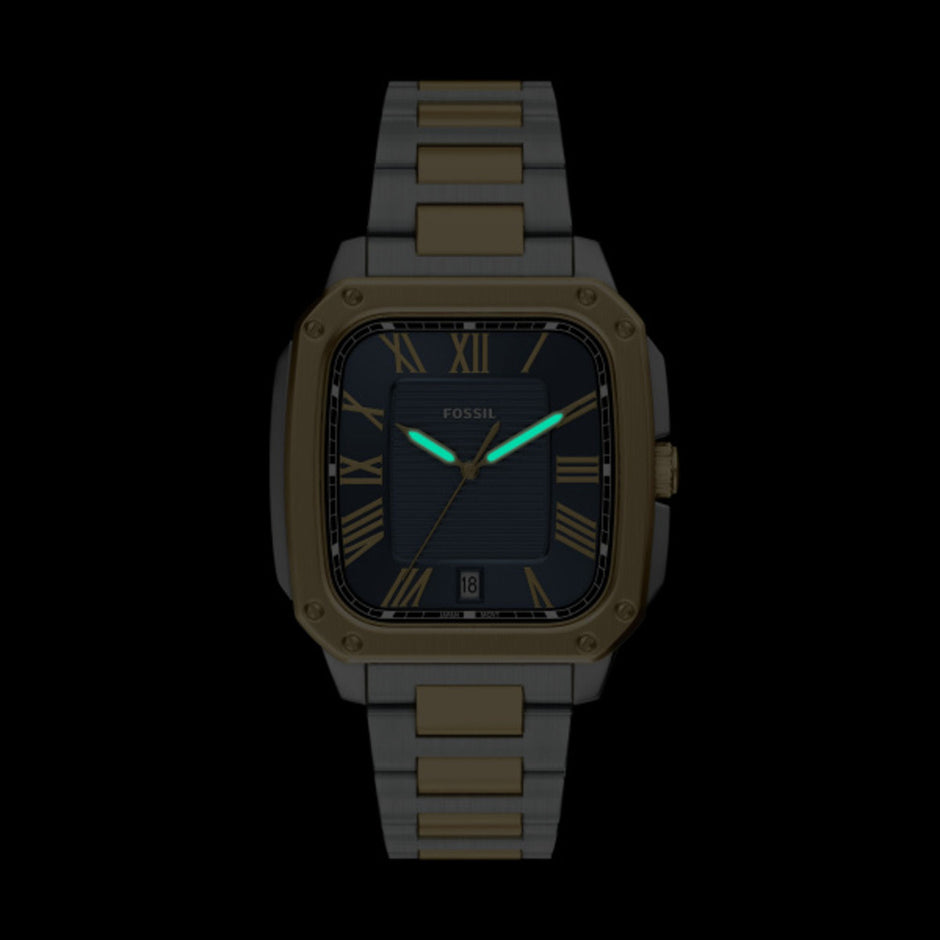 Men Crosby Silver Watch