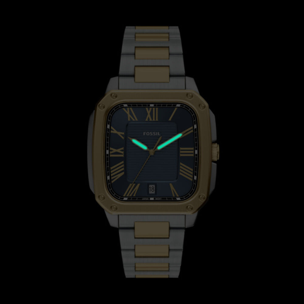 Men Crosby Silver Watch