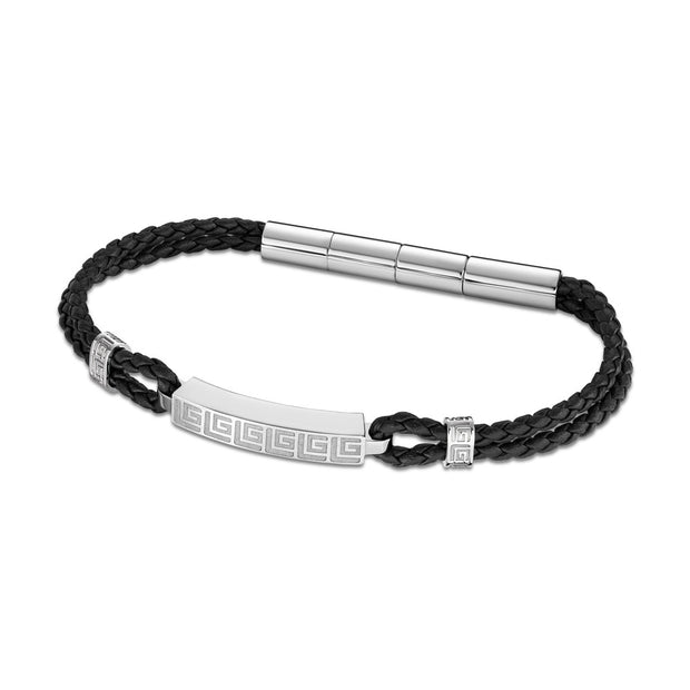 Men Alain Black Bracelet