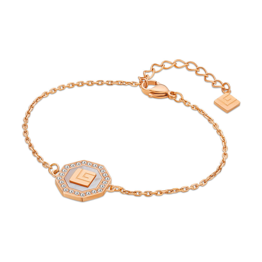 Women Ambre Rose Gold Bracelet