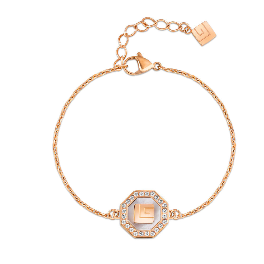 Women Ambre Rose Gold Bracelet